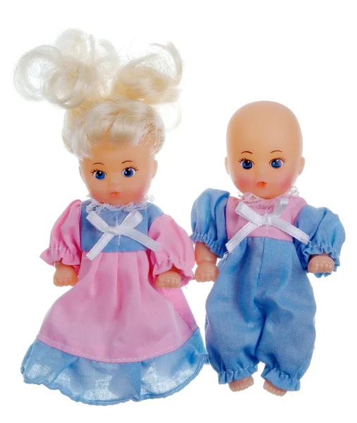 Две куклы — стоковое фото