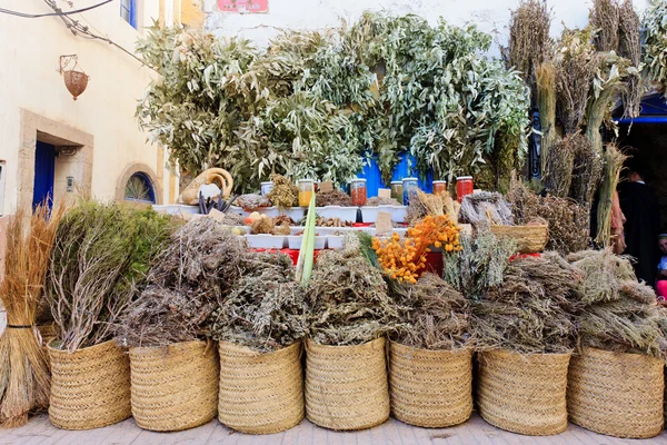 Traditioneller Markt in Marokko Stockbild