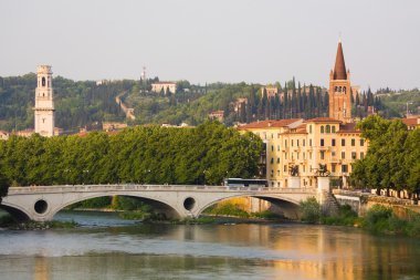 İtalyan cityscape. Verona.