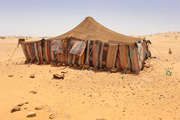 Obozu pustyni — Zdjęcie stockowe