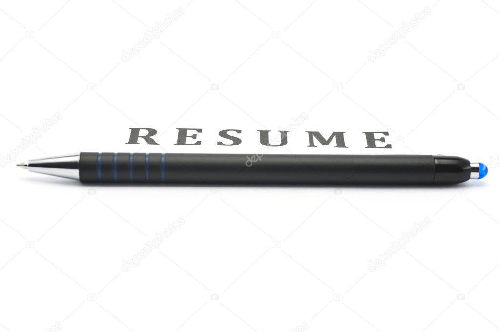 Pen and resume