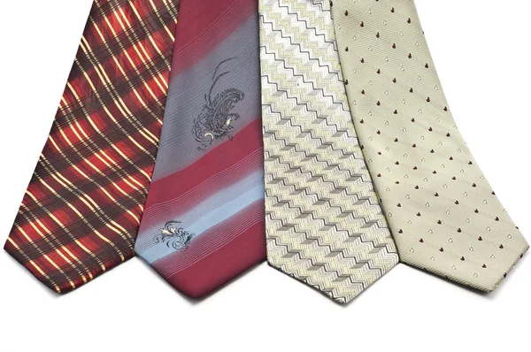 Pánské módní kravaty Stock Obrázky