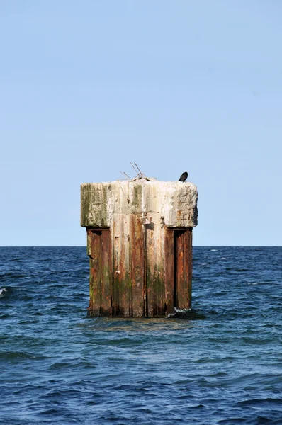 stock image Ruine im Wasser