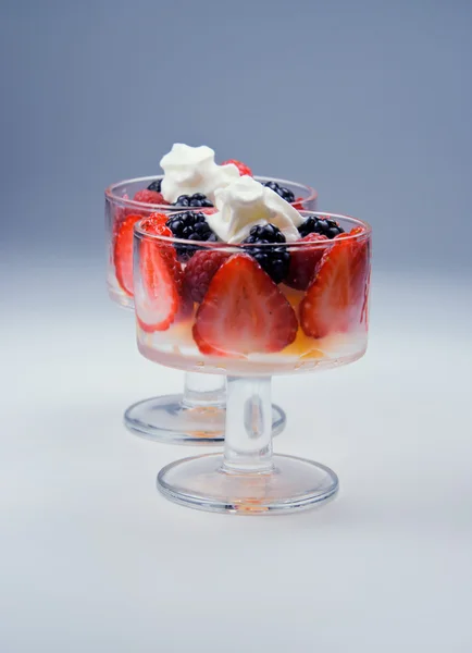 Berry parfait — Stock Photo, Image