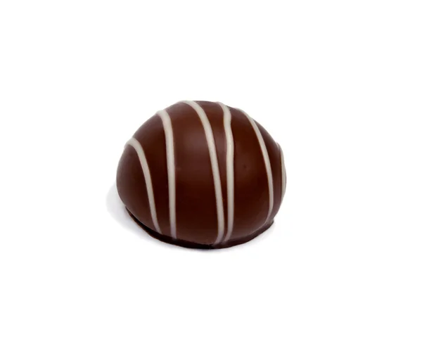 Schokoladenbonbons. isoliert. — Stockfoto