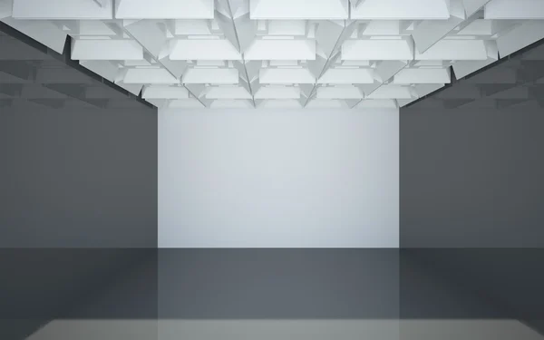 抽象的な複雑なインテリア天井から — ストック写真