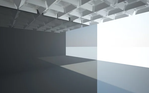 Abstraktní složité vnitřní stropu — Stock fotografie