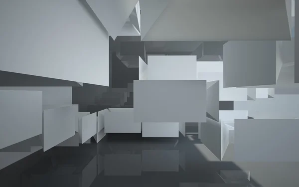 Abstraktní složité vnitřní stropu — Stock fotografie