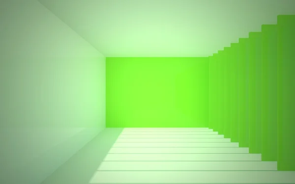 緑の壁とアーキテクチャ — ストック写真