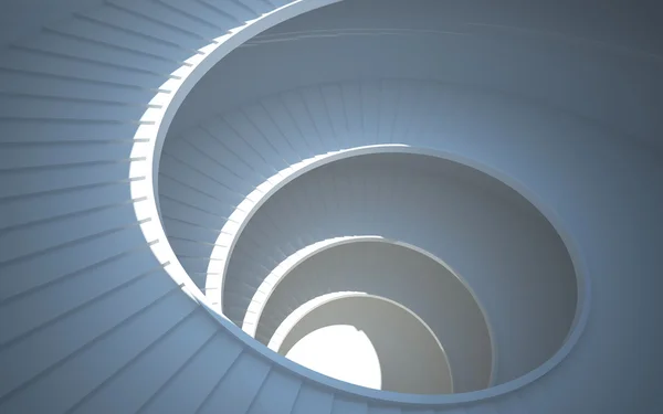 Staircase in the atrium — Stock Photo, Image