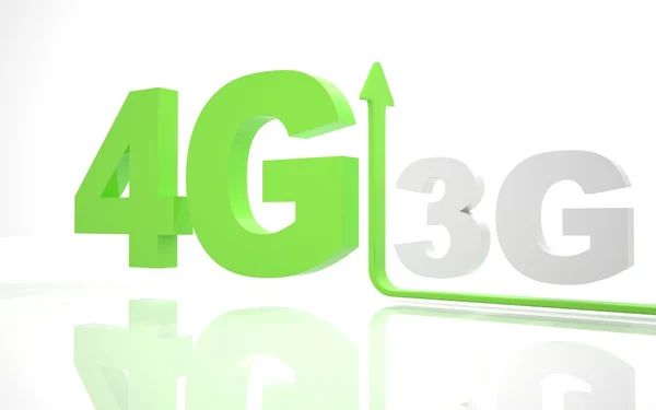 Victory over the 3G 4G — Stock Photo, Image
