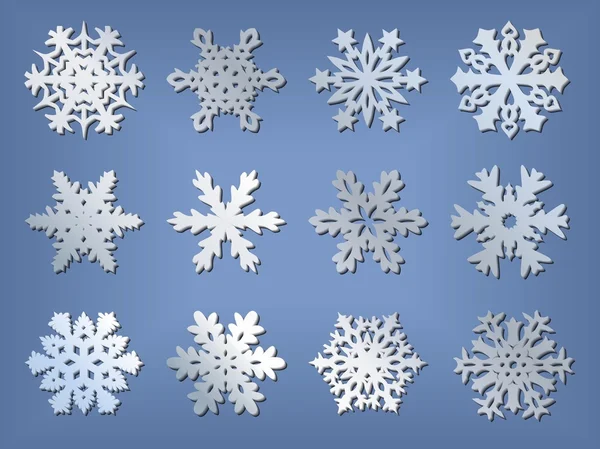 stock vector Snowflakes