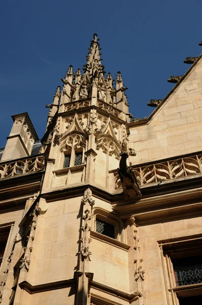 Francia, palacio de justicia gótico de Rouen en Normandía — Foto de Stock