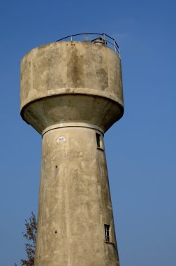 France, the water tower of Fontenay Saint Père clipart