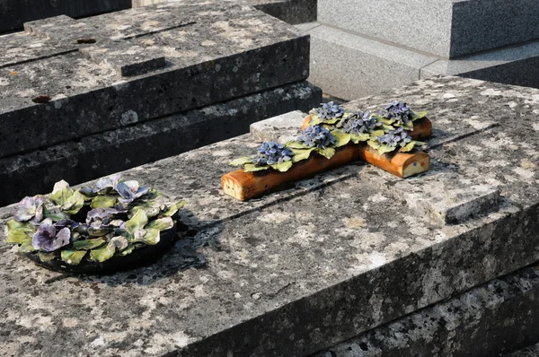 Stock image France, the cemetery of Aincourt Val d Oise