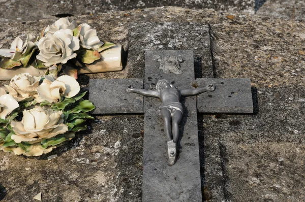 Frankrijk, de begraafplaats van aincourt val d oise — Stockfoto