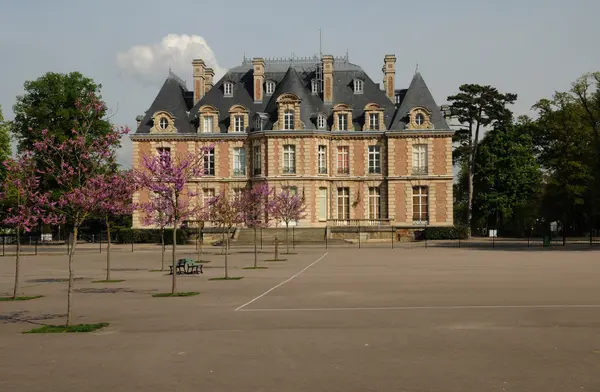 stock image France, Yvelines, Becheville castle in Les Mureaux