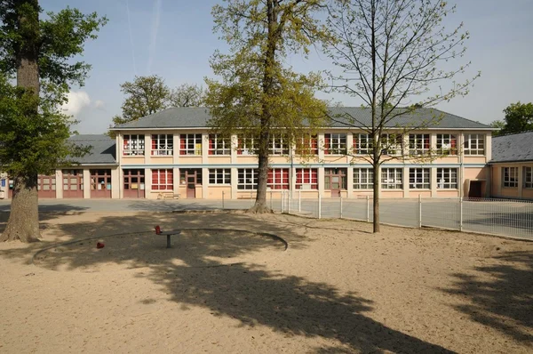 stock image France, Jules Ferry school in Les Mureaux