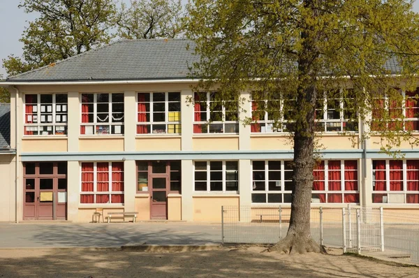 stock image France, Jules Ferry school in Les Mureaux