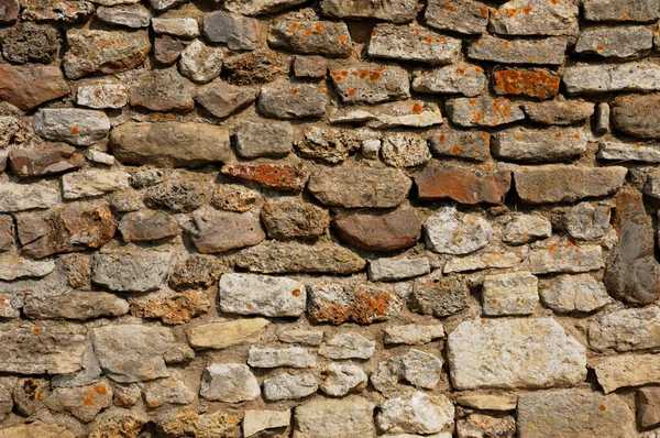 France, un mur de pierre en Ile de France — Photo