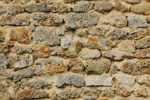 France, a stone wall in Ile de France — Stock Photo, Image