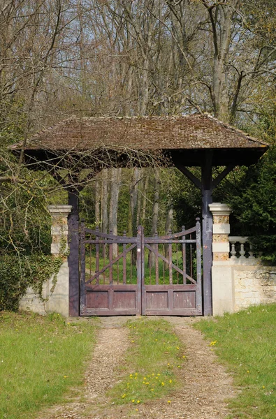 stock image France, an old gate in Yveline