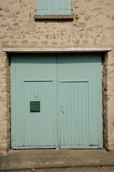 Grüne Tür — Stockfoto