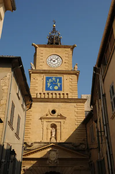 La tour de l horloge v salon de provence — Stock fotografie