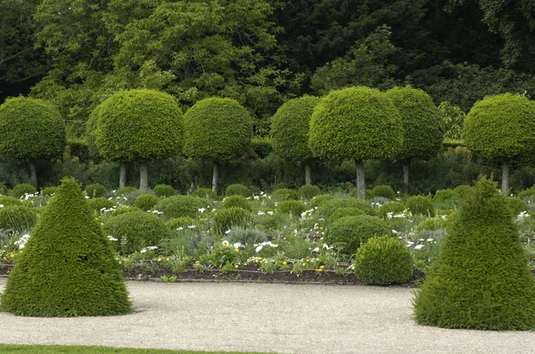 França, jardim formal do castelo de Sceaux — Fotografia de Stock