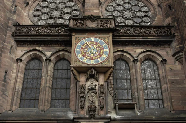 stock image France, cathedral of Strasbourg in Alsace