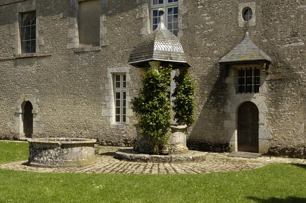 França, o castelo de Talcy — Fotografia de Stock