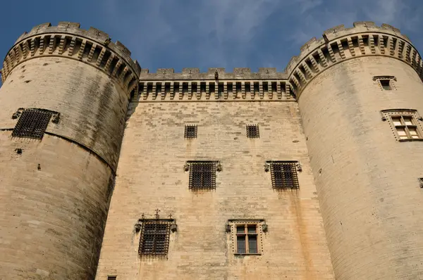 Ranska, Tarasconin keskiaikainen linnoitus Provencessa — kuvapankkivalokuva
