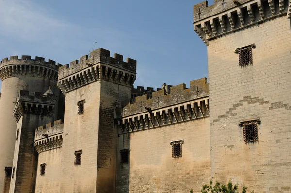 Francie, středověká castel hotýlek v provence — Stock fotografie