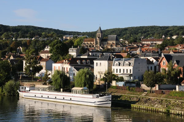 França, a cidade de Triel sur Seine — Fotografia de Stock