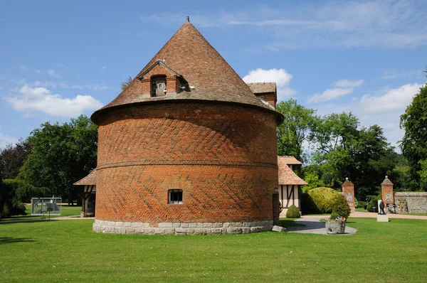 stock image France, the castle of Vascoeuil in Normandy