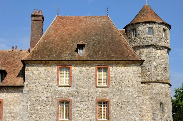 Frankreich, das Schloss von vascoeuil in der Normandie — Stockfoto