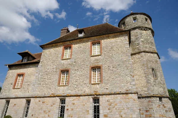 Frankrijk, het kasteel van vascoeuil in Normandië — Stockfoto