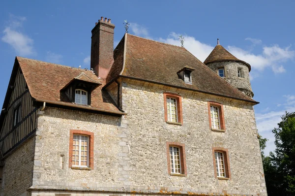Franciaország, a vár Vascoeuil Normandiában — Stock Fotó