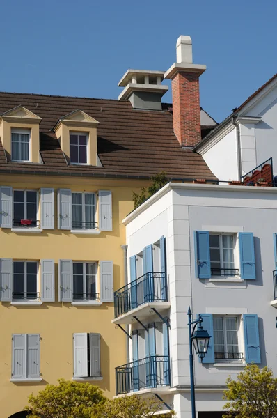 Ile de France, quartiere residenziale a Vaureal — Foto Stock