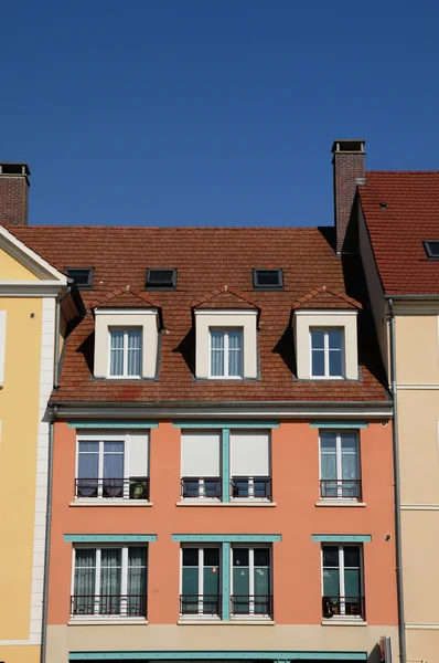 Ile de France, residential block in Vaureal — Stock Photo, Image