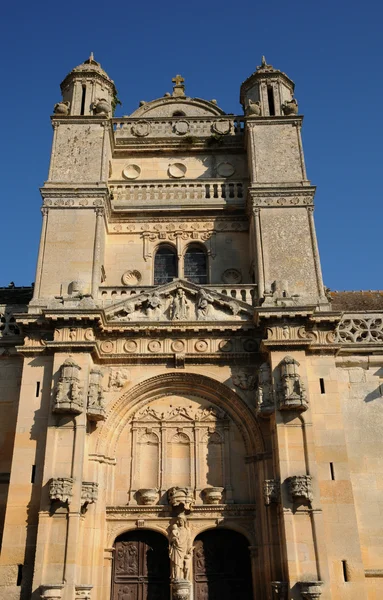 Ile de France, la chiesa rinascimentale di Vetheuil — Foto Stock