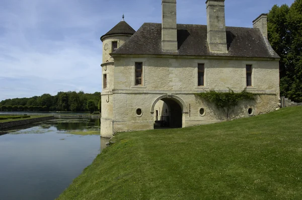 Val d Oise, el castillo de villarceaux —  Fotos de Stock
