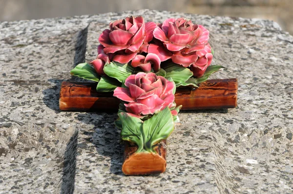 stock image The cemetery of Condecourt in Val d’Oise