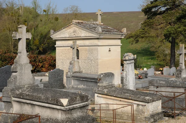 Val d Condecourt 公墓吗?瓦兹 — 图库照片