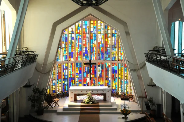 Stock image France, the modern church of Cap Ferret