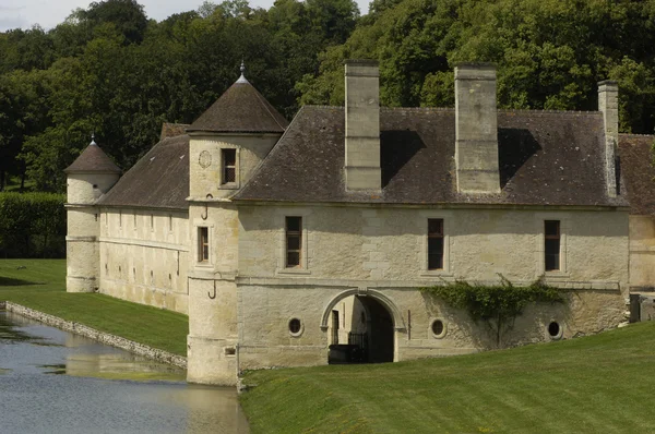 Val d Oise, el castillo de villarceaux —  Fotos de Stock