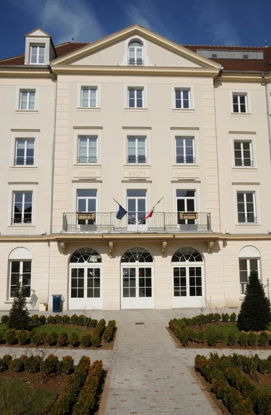 stock image Ile de France, the city hall of Vaureal