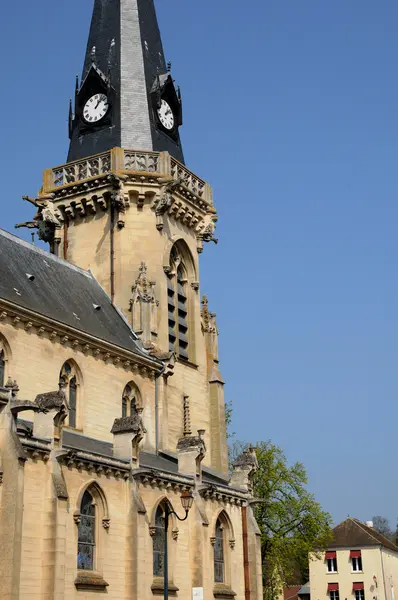 La iglesia de Vigny en Val d Oise — Foto de Stock