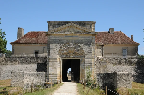 France, Vauban architecture of Fort Médoc in Cussac — Stockfoto