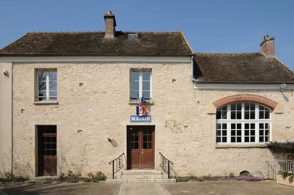 The city hall of Guiry en Vexin — Stock Photo, Image